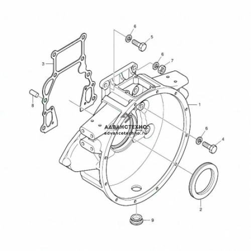 FLYWHEEL HOUSING